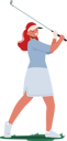 پیش‌نمایش فایل female-golfer-hitting-long-shot-4981305 از پک ورزشی