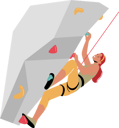 پیش‌نمایش فایل female-rock-climber-climbing-wall-4981295 از پک ورزشی