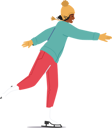 پیش‌نمایش فایل girl-doing-ice-skating-4981290 از پک ورزشی