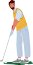پیش‌نمایش فایل golf-player-4981306 از پک ورزشی