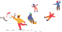پیش‌نمایش فایل little-children-enjoying-snow-4981283 از پک ورزشی