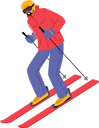 پیش‌نمایش فایل man-doing-ice-ski-4981278 از پک ورزشی
