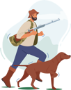 پیش‌نمایش فایل man-with-hunting-hobby-4981312 از پک ورزشی