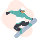 پیش‌نمایش فایل mountain-ski-by-boy-4981317 از پک ورزشی
