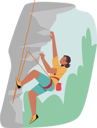 پیش‌نمایش فایل woman-climb-up-the-mountain-4981293 از پک ورزشی