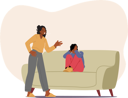 پیش‌نمایش فایل angry-mother-scolding-son-4981047 از پک کودکان