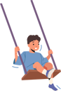 پیش‌نمایش فایل boy-swinging-on-swing-4981090 از پک کودکان