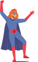 پیش‌نمایش فایل brave-girl-in-superhero-costume-4981107 از پک کودکان