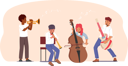 پیش‌نمایش فایل children-training-in-music-school-4981043 از پک کودکان