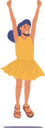 پیش‌نمایش فایل happy-girl-jumping-4981119 از پک کودکان