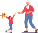 پیش‌نمایش فایل kid-visit-granny-4981129 از پک کودکان