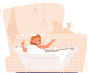 پیش‌نمایش فایل little-baby-enjoying-bathing-in-bathtub-4981086 از پک کودکان