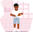 پیش‌نمایش فایل little-boy-brushing-teeth-in-bathroom-4981089 از پک کودکان