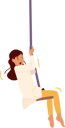 پیش‌نمایش فایل little-girl-hang-on-rope-swing-4981094 از پک کودکان