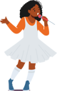 پیش‌نمایش فایل little-girl-holding-microphone-sing-on-on-stage-4981069 از پک کودکان
