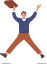 پیش‌نمایش فایل businessman-celebrates-success-4980855 از پک افراد کسب و کار