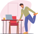 پیش‌نمایش فایل exercise-break-at-workplace-4980837 از پک افراد کسب و کار