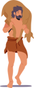 پیش‌نمایش فایل caveman-carry-dead-animal-on-shoulder-4981372 از پک افراد با سبک وینتیج