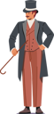 پیش‌نمایش فایل elegant-proud-man-of-victorian-era-4981379 از پک افراد با سبک وینتیج