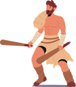 پیش‌نمایش فایل primitive-man-hunting-for-food-4981371 از پک افراد با سبک وینتیج
