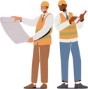 پیش‌نمایش فایل architect-team-discussing-plan-details-4981017 از پک حرفه