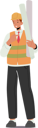 پیش‌نمایش فایل male-engineer-holding-blueprint-plan-4981019 از پک حرفه