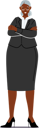 پیش‌نمایش فایل senior-african-business-woman-wear-formal-dress-5158649 از پک افراد کسب و کار