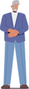 پیش‌نمایش فایل senior-grey-haired-business-man-in-formal-suit-5158643 از پک افراد کسب و کار