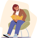 پیش‌نمایش فایل young-female-feeding-baby-with-breast-sitting-on-chair-5273457 از پک کودکان و خانواده