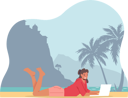 پیش‌نمایش فایل businesswoman-working-on-laptop-5273500 از پک افراد