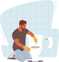 پیش‌نمایش فایل handyman-remove-blockage-with-plunger-in-toilet-5273492 از پک افراد