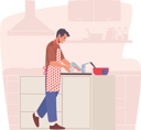 پیش‌نمایش فایل man-cleaning-kitchenware-5273495 از پک افراد
