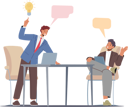 پیش‌نمایش فایل business-people-searching-business-solution-5550776 از پک افراد کسب و کار