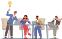پیش‌نمایش فایل business-team-doing-meeting-5550775 از پک افراد کسب و کار