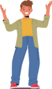 پیش‌نمایش فایل happy-boy-with-raised-arms-5551215 از پک بچه‌ها / کودکانه