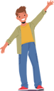 پیش‌نمایش فایل happy-little-boy-laughing-with-outspread-arms-5551212 از پک بچه‌ها / کودکانه