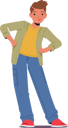 پیش‌نمایش فایل happy-little-boy-wear-casual-clothes-stand-with-arms-akimbo-5551214 از پک بچه‌ها / کودکانه