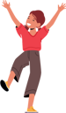 پیش‌نمایش فایل happy-little-girl-jump-with-raised-arms-5551206 از پک بچه‌ها / کودکانه