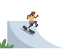 پیش‌نمایش فایل little-african-girl-rolling-on-skateboard-5551236 از پک بچه‌ها / کودکانه