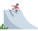 پیش‌نمایش فایل little-boy-in-safety-helmet-jumping-on-skateboard-at-park-5551235 از پک بچه‌ها / کودکانه