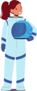 پیش‌نمایش فایل little-girl-character-in-space-suit-and-helmet-5551188 از پک بچه‌ها / کودکانه