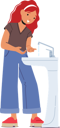 پیش‌نمایش فایل little-girl-stand-at-sink-in-bathroom-washing-hands-5551194 از پک بچه‌ها / کودکانه