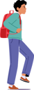 پیش‌نمایش فایل schoolboy-walk-to-school-5551223 از پک بچه‌ها / کودکانه