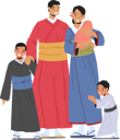 پیش‌نمایش فایل asian-family-with-kids-wearing-traditional-kimono-5551266 از پک ملیت‌ها