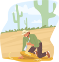 پیش‌نمایش فایل archeologist-studying-dinosaurs-fossil-skeleton-bones-5551287 از پک افراد