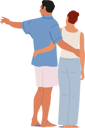 پیش‌نمایش فایل couple-hugging-each-other-from-back-5551301 از پک افراد