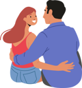 پیش‌نمایش فایل couple-hugging-each-other-while-sitting-5551305 از پک افراد
