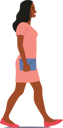 پیش‌نمایش فایل female-character-walking-5551313 از پک افراد