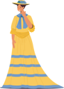 پیش‌نمایش فایل beautiful-lady-in-historical-vintage-dress-5551863 از پک افراد با سبک وینتیج