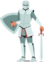 پیش‌نمایش فایل medieval-knight-wear-armor-5551867 از پک افراد با سبک وینتیج